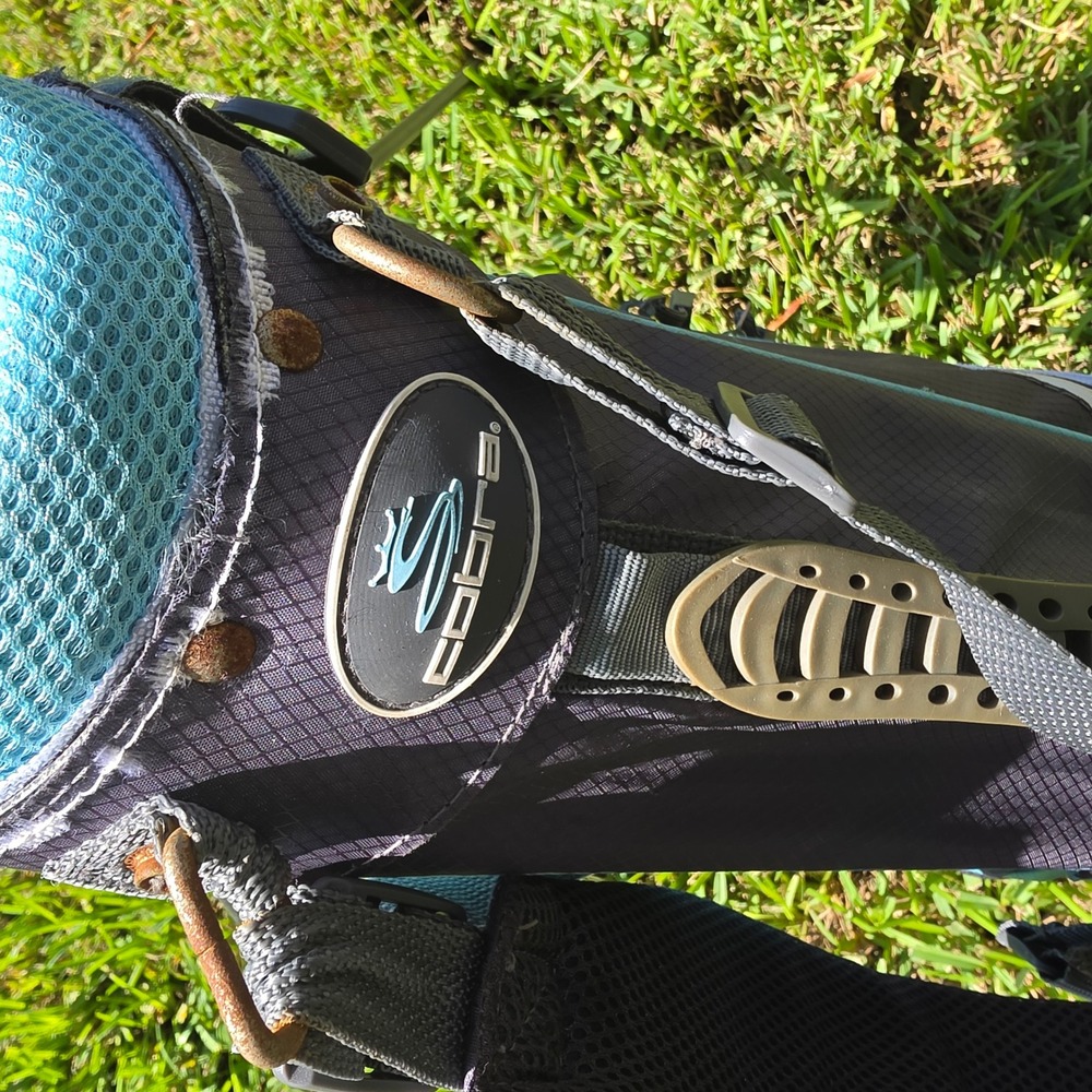 Cobra King Jr Junior Golf Club Set with Stand Bag Black Teal 7 Piece Set - Picture 12 of 12